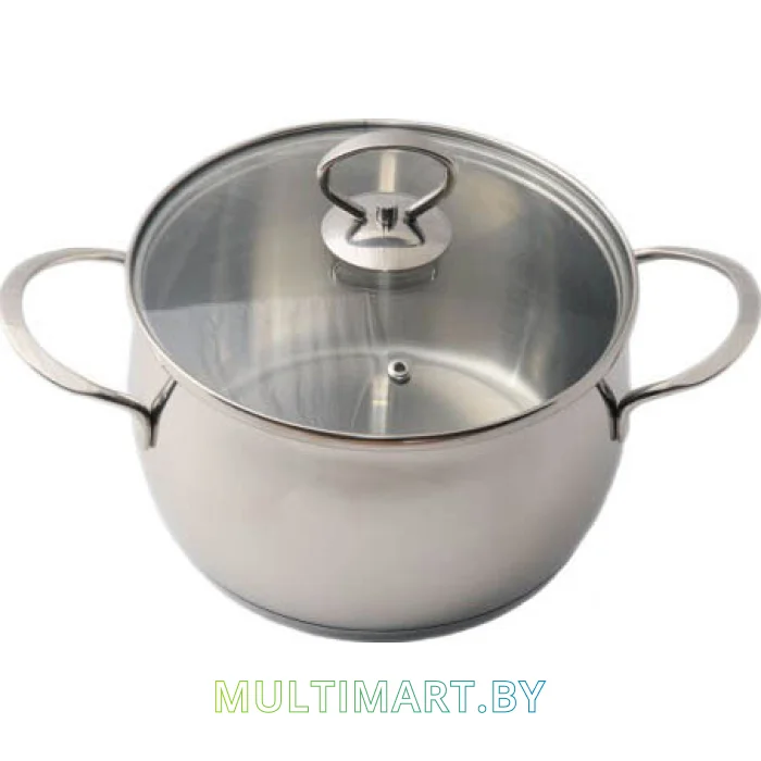 Кастрюля Кухар Магнолия классика (со стеклянной крышкой, 2.5 л)